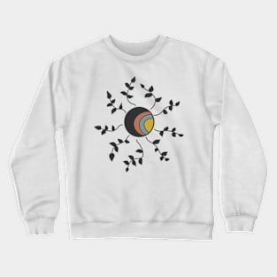 Boho Flower Sun Crewneck Sweatshirt